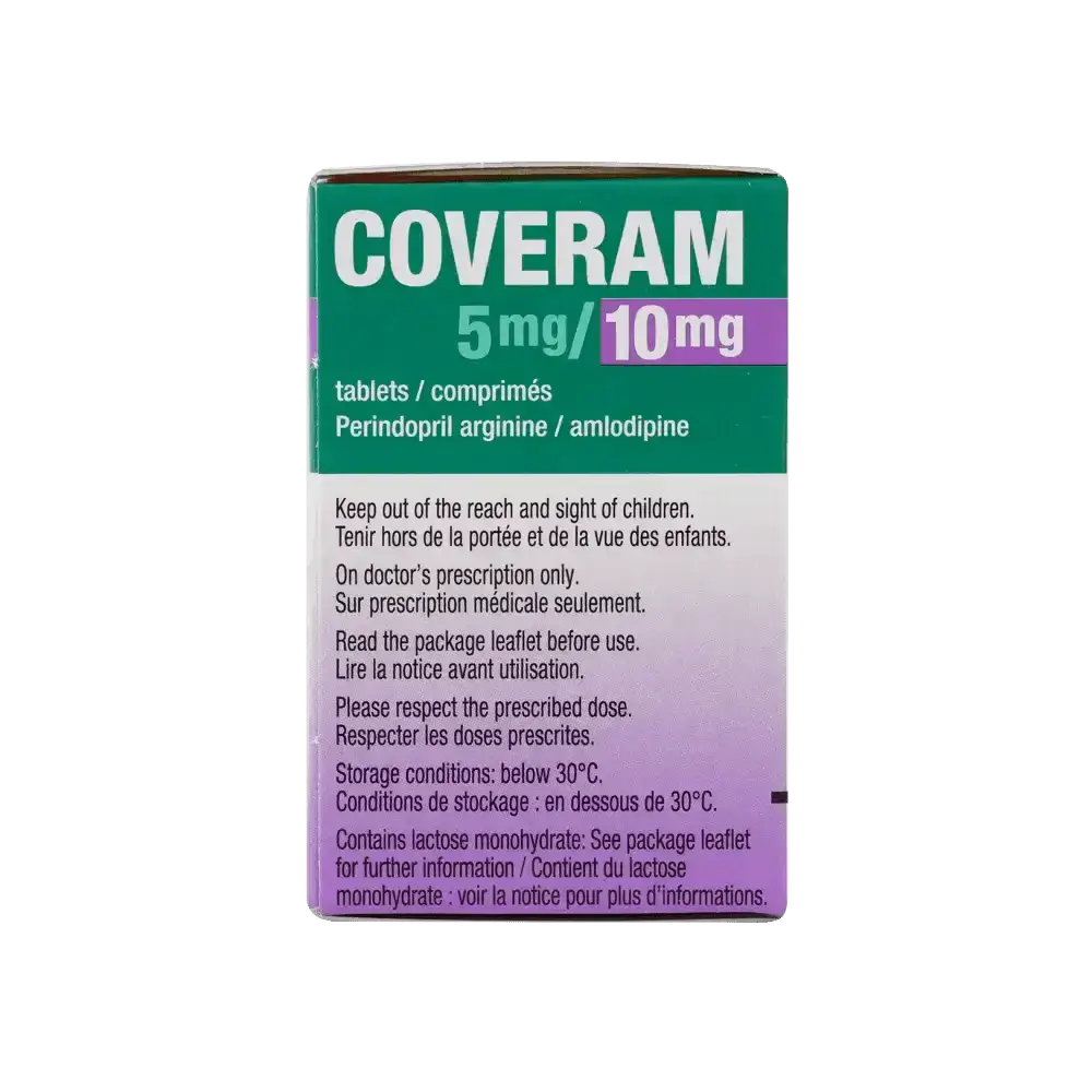 SERVIER - COVERAM 5MG/10MG 30TAB - Pharmazone - 