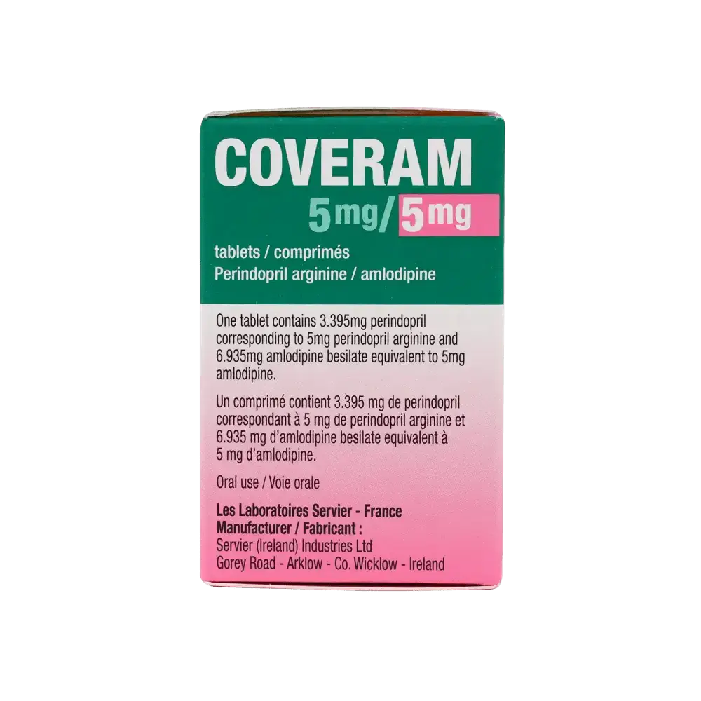 SERVIER - Coveram 5Mg/5Mg 30Tab - Pharmazone - 