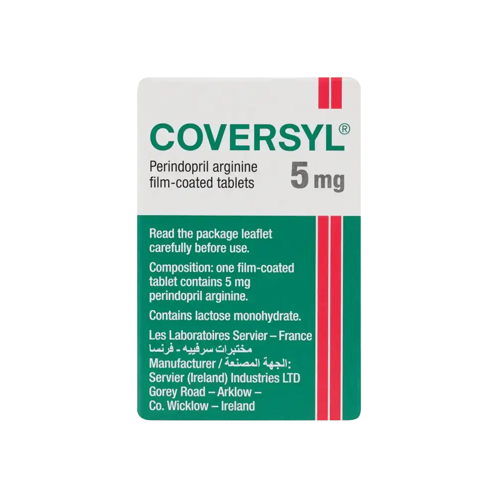 SERVIER - Coversyl 5Mg 30 Tab - Pharmazone - 