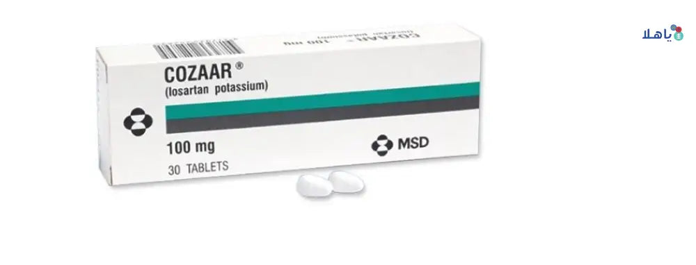 COZAAR 100MG 30 TABLETS