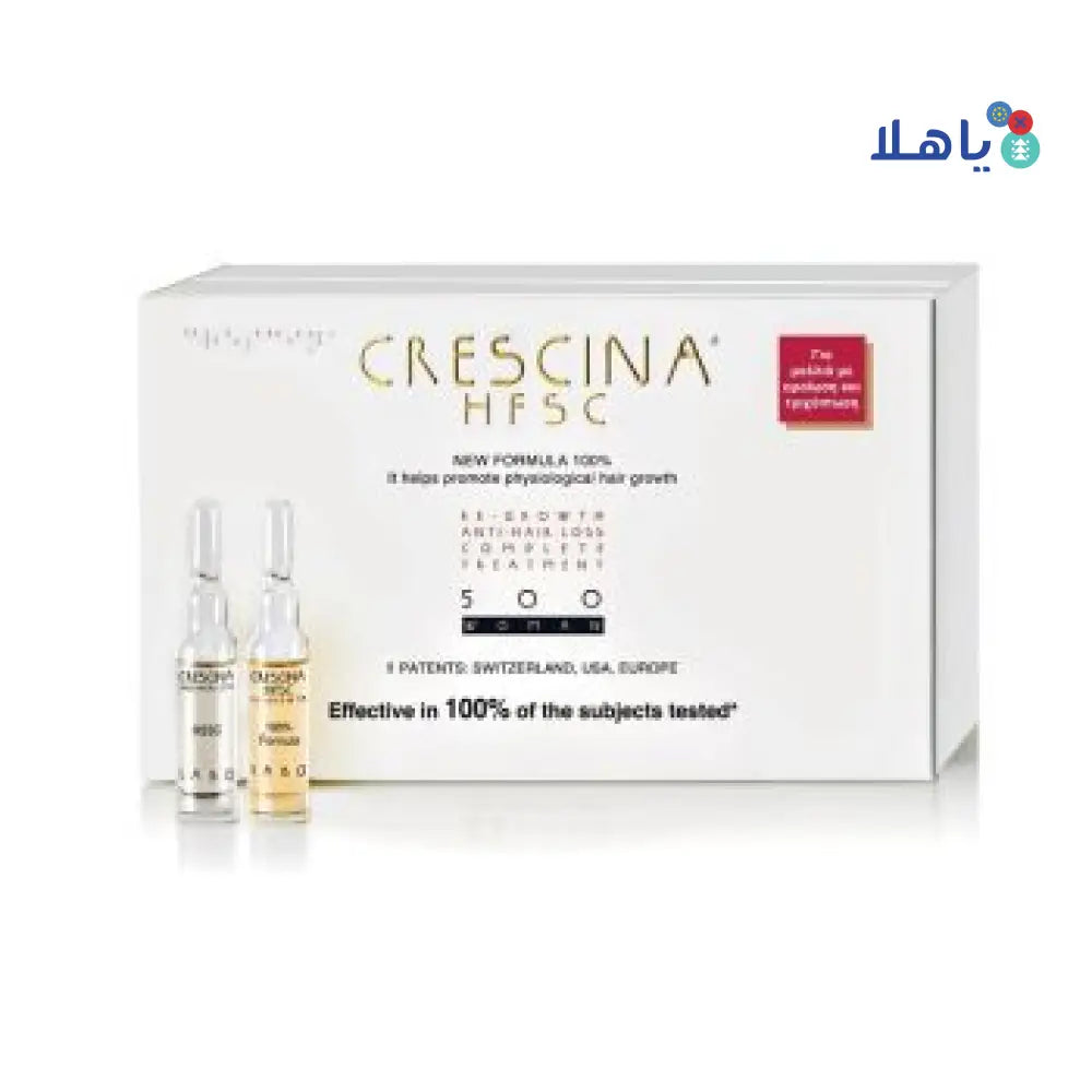 CRESCINA HFSC (500) WOMAN HAIR TREATMENT 10+10X3,5ML VIALS