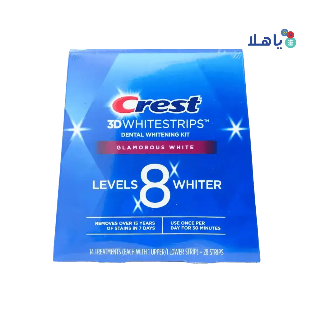 P&G - Crest 3d White Strips Glamorous White 28pcs - Pharmazone - 