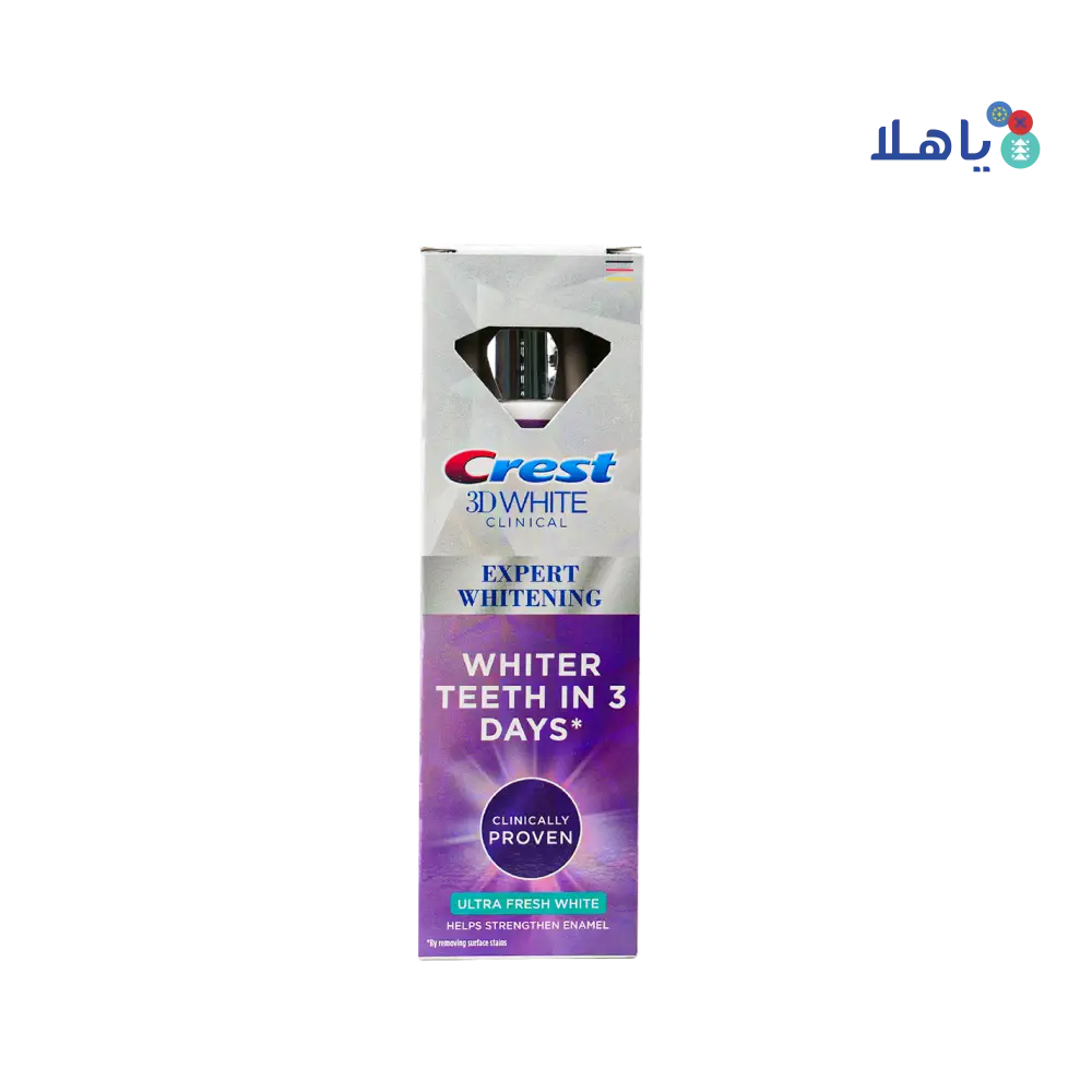 Crest 3d White Ultra Fresh Toothpaste 75ml