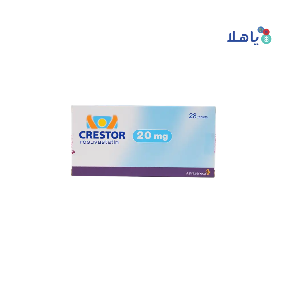 CRESTOR 20MG 28 TAB