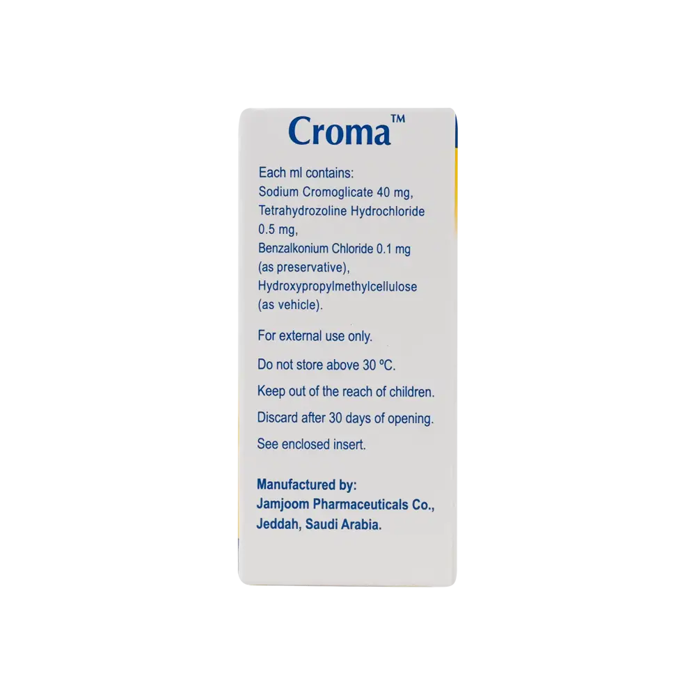 CROMA OPTHALMIC EYE SOLUTION 10ML