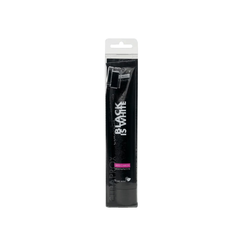 CURADEN - Curaprox Black Is White Toothpaste+Toothbrush - Pharmazone - 