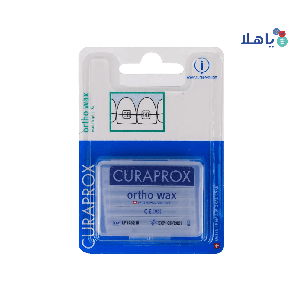 CURADEN - Curaprox Ortho Wax Strips 7pcs - Pharmazone - 