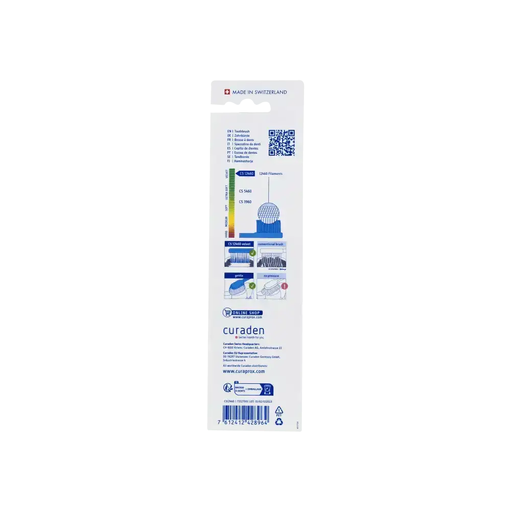 Curaprox - Curaprox Adult Velvet Toothbrush - CS12460 - Pharmazone - 