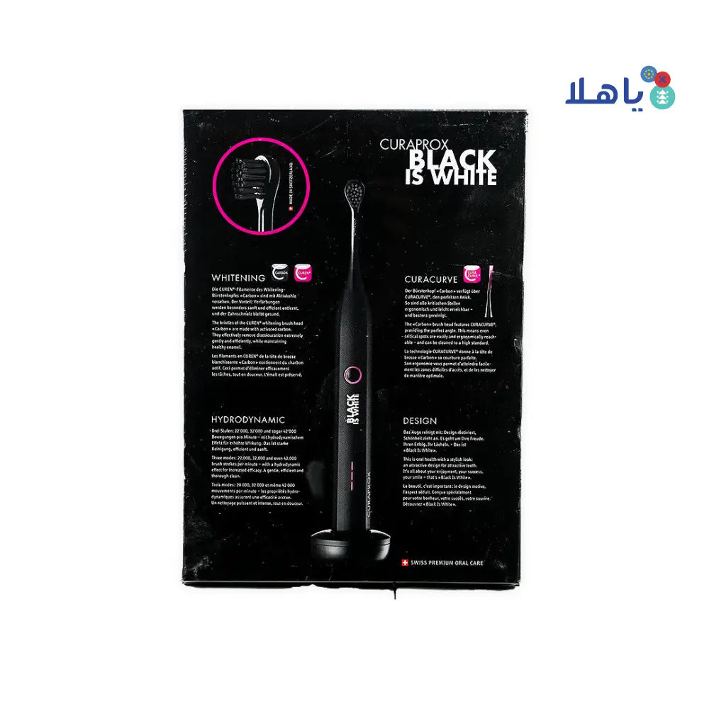 Curaprox Black Is White Hydrosonic Toothbrush