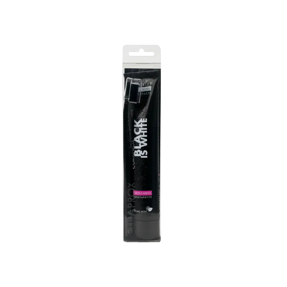 Curaprox Black Is White Toothpaste+Toothbrush