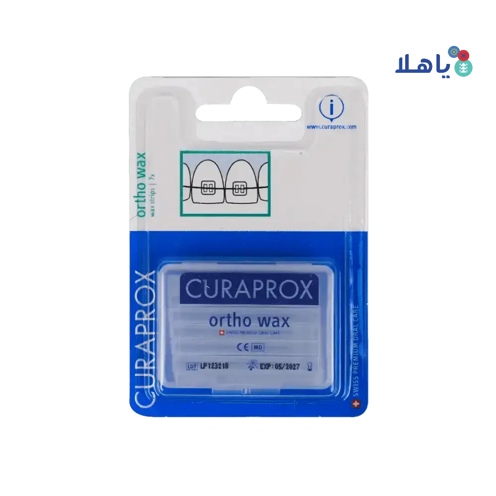 CURADEN - Curaprox Ortho Wax Strips 7pcs - Pharmazone - 