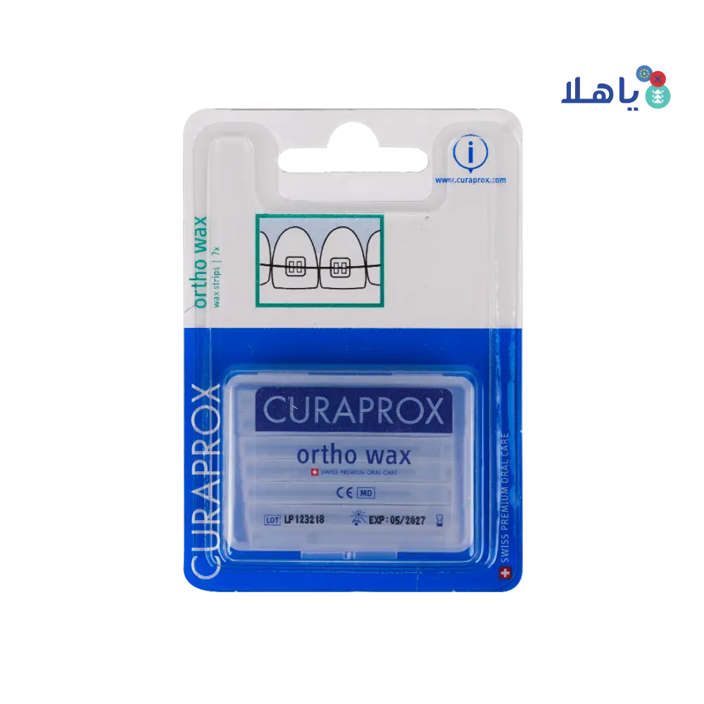 Curaprox Ortho Wax Strips 7pcs