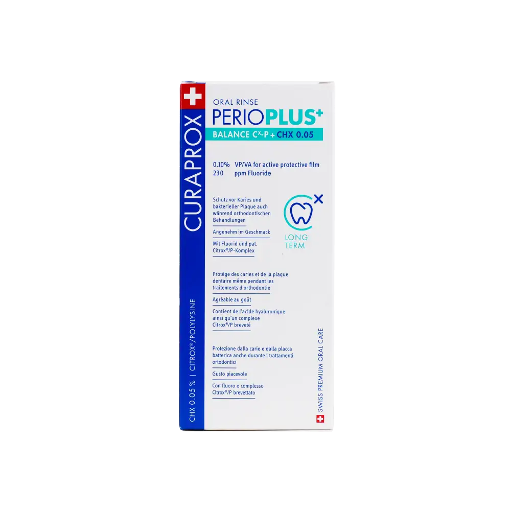 Curaprox Perioplus Balance CHX 0.05 Mouthwash 200ml