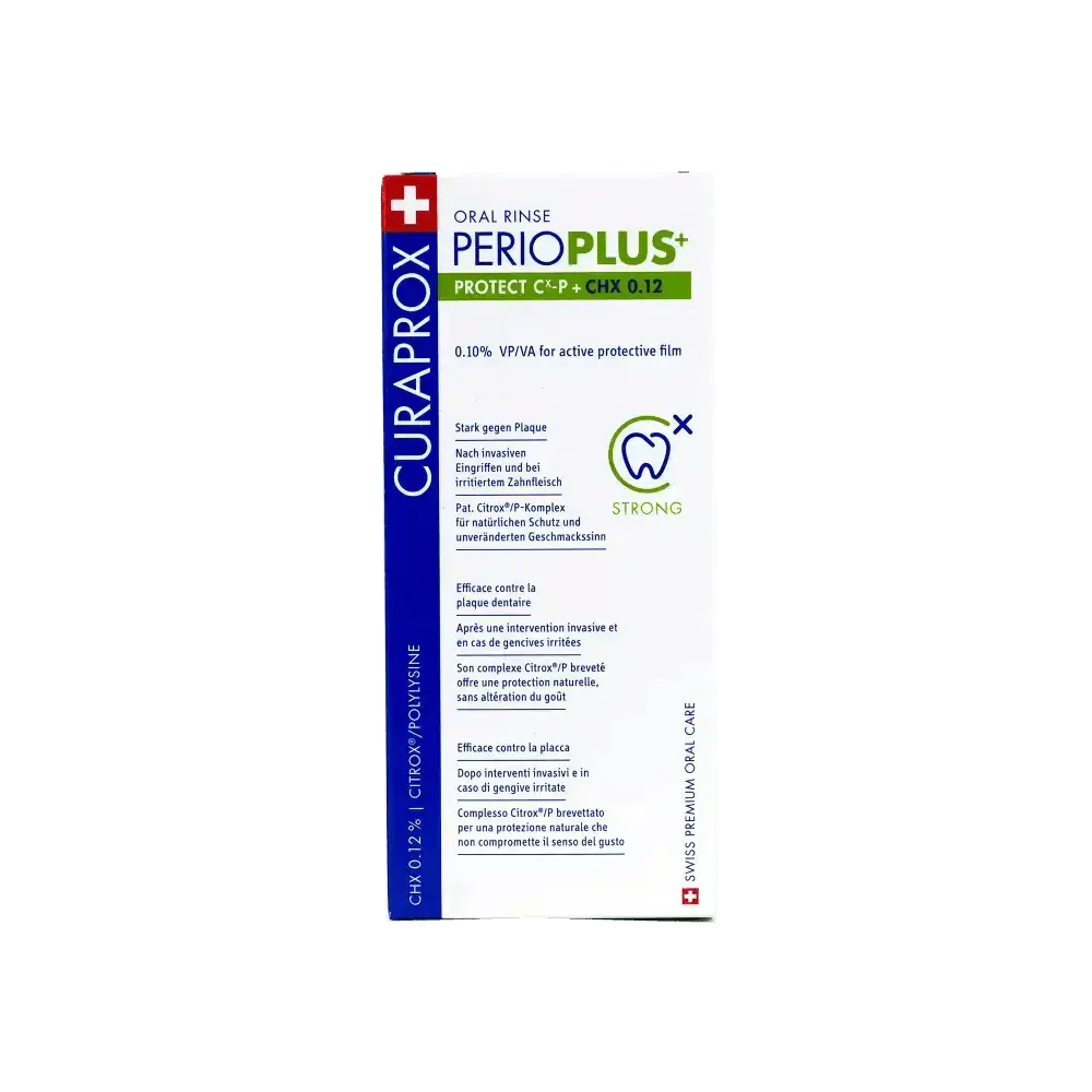 CURADEN - Curaprox Perioplus Protect CHX 0.12 Mouthwash 200ml - Pharmazone - 