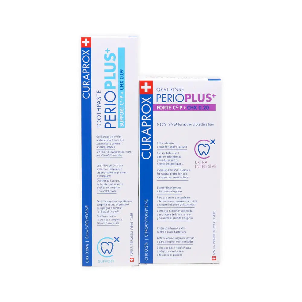 Curaprox Perioplus Toohtpaste  + Mouthwash Set