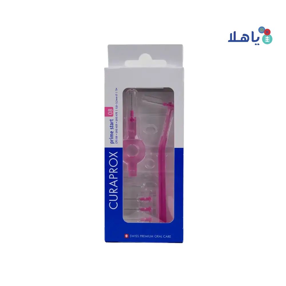 CURADEN - Curaprox Prime Start Interdental Brush Pink - CPS08 - Pharmazone - 