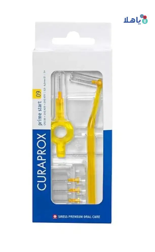 CURADEN - Curaprox Prime Start Interdental Brush Yellow - CPS09 - Pharmazone - 