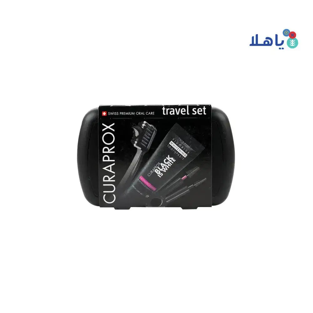 CURADEN - Curaprox Travel Set Black Is White - Pharmazone - 