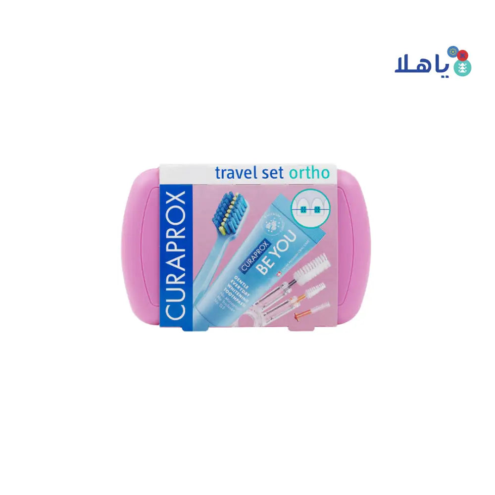 Curaprox Travel Set Ortho-(T/B +10ml Be You Tooth Paste)