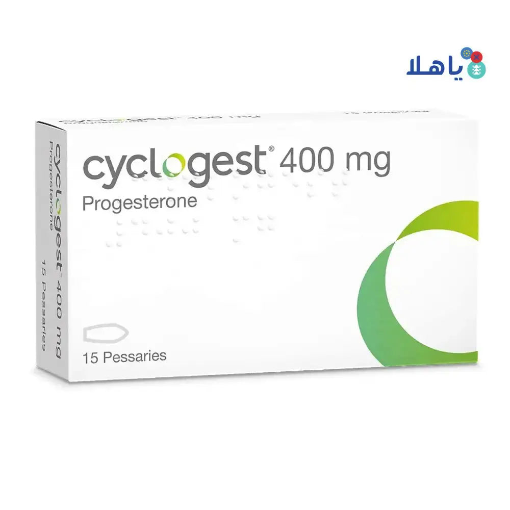 LDCollins - Cyclogest 400Mg Pessaries 15 Pcs - Pharmazone - 