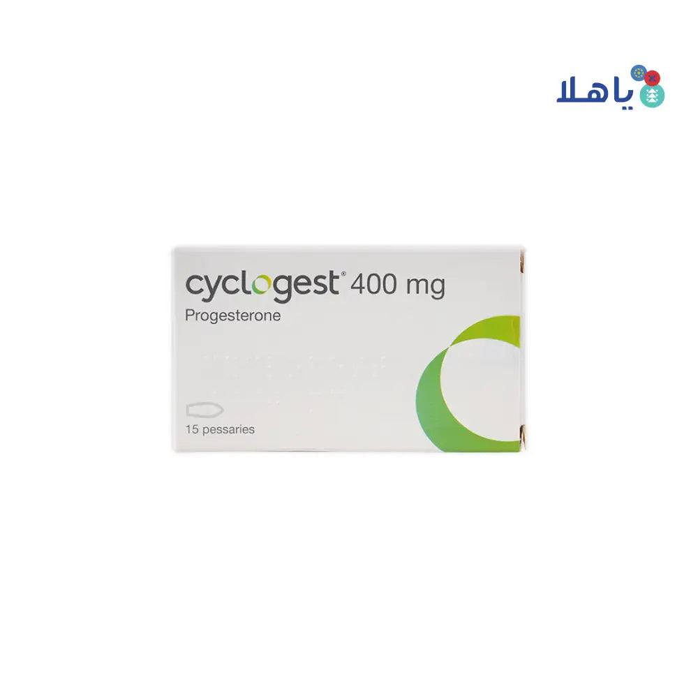 Cyclogest 400Mg Pessaries 15 Pcs