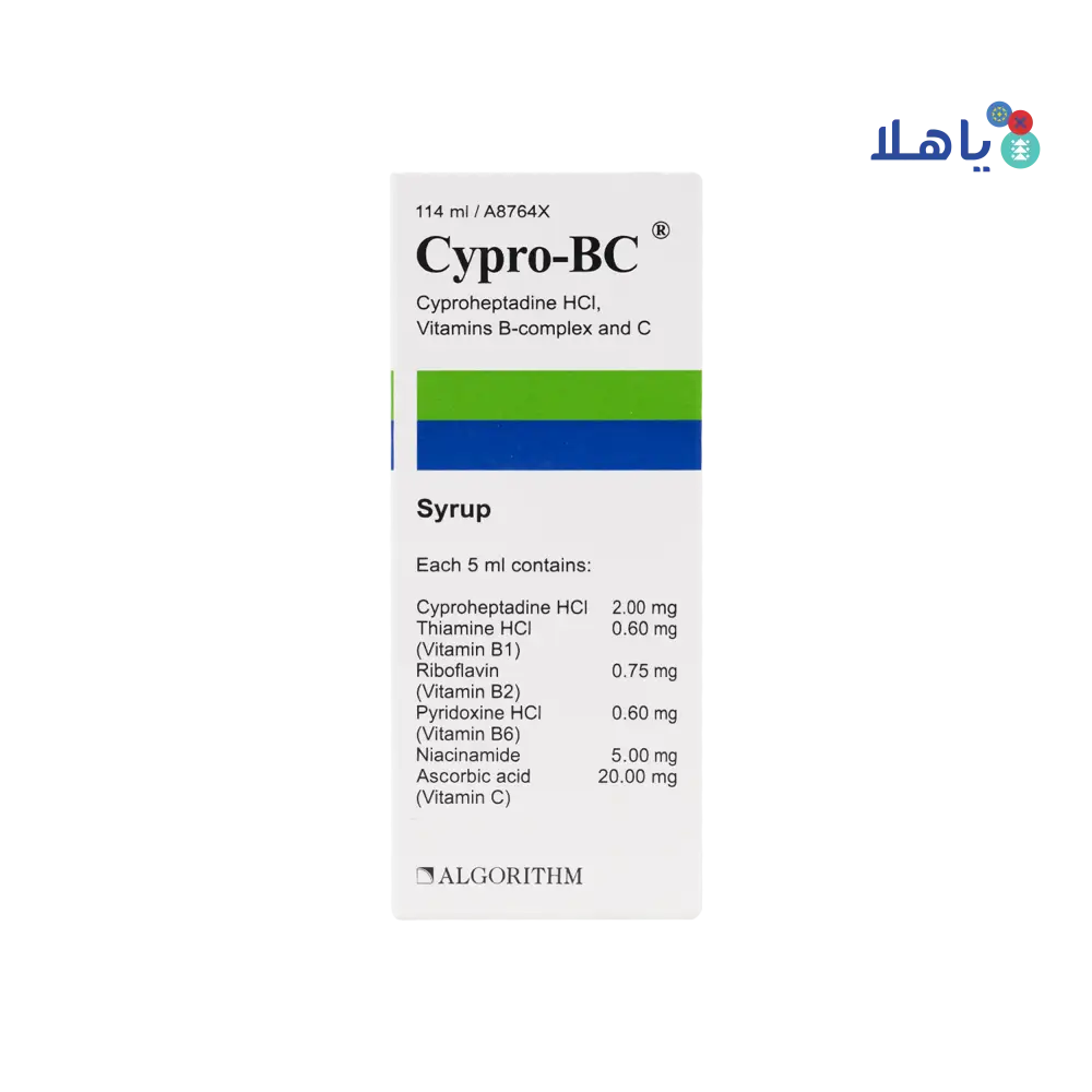 CYPRO-BC SYRUP 114 CC