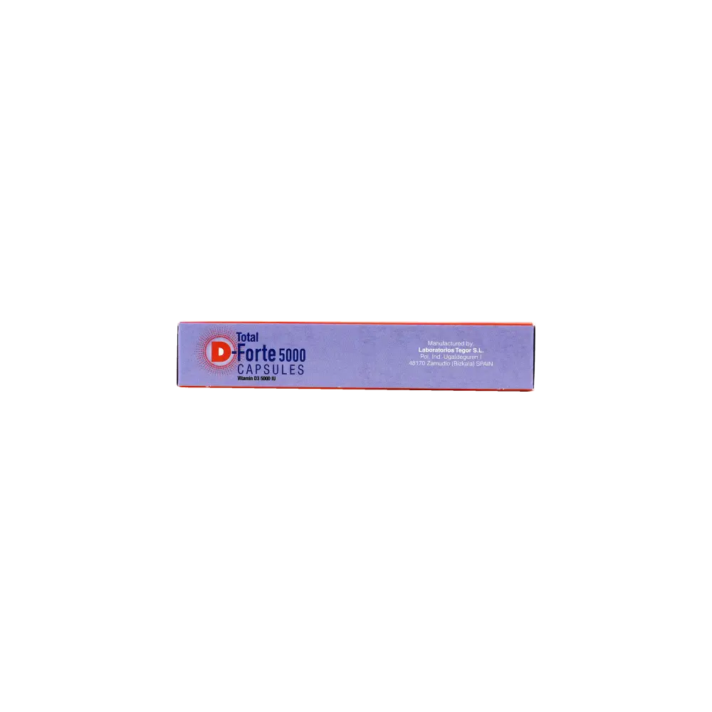 D-Forte Vitamin D3 5000IU 28 Capsules