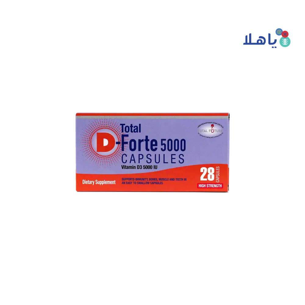 D-Forte Vitamin D3 5000IU 28 Capsules