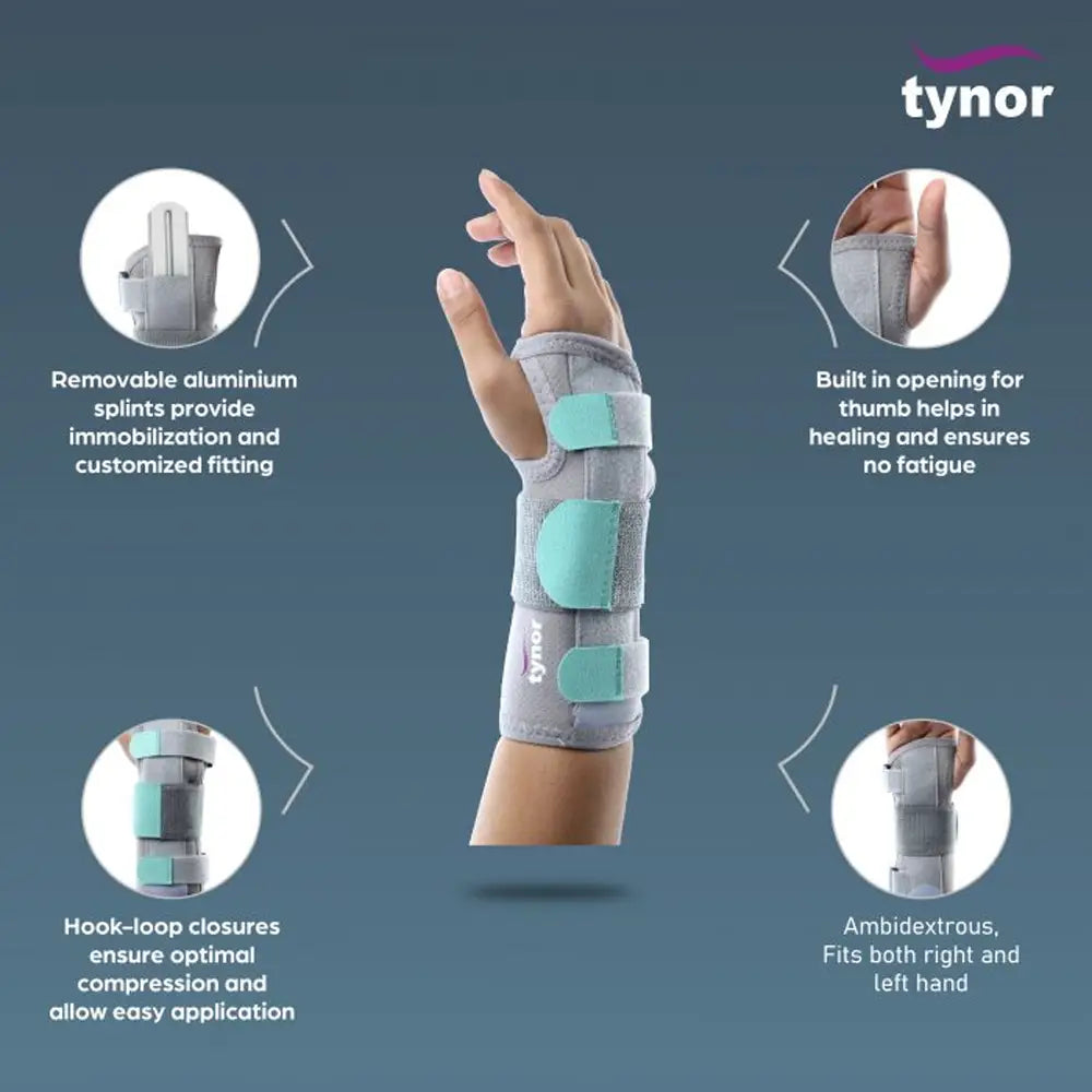45128-Tynor Wrist Splint Ambidextrous-E43 L +1