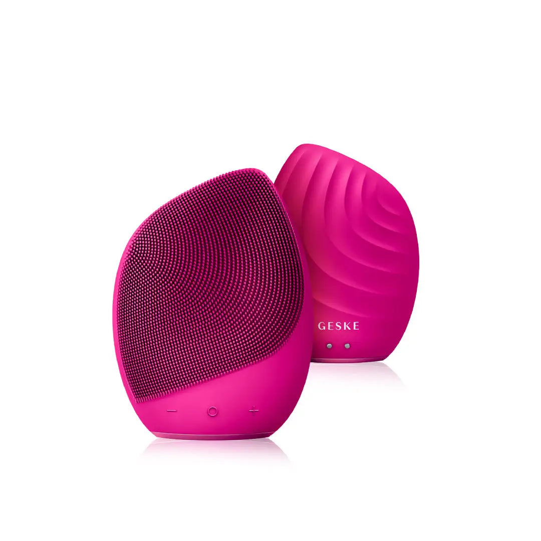 56378-Geske Sonic Facial Brush 5 in 1- Magenta