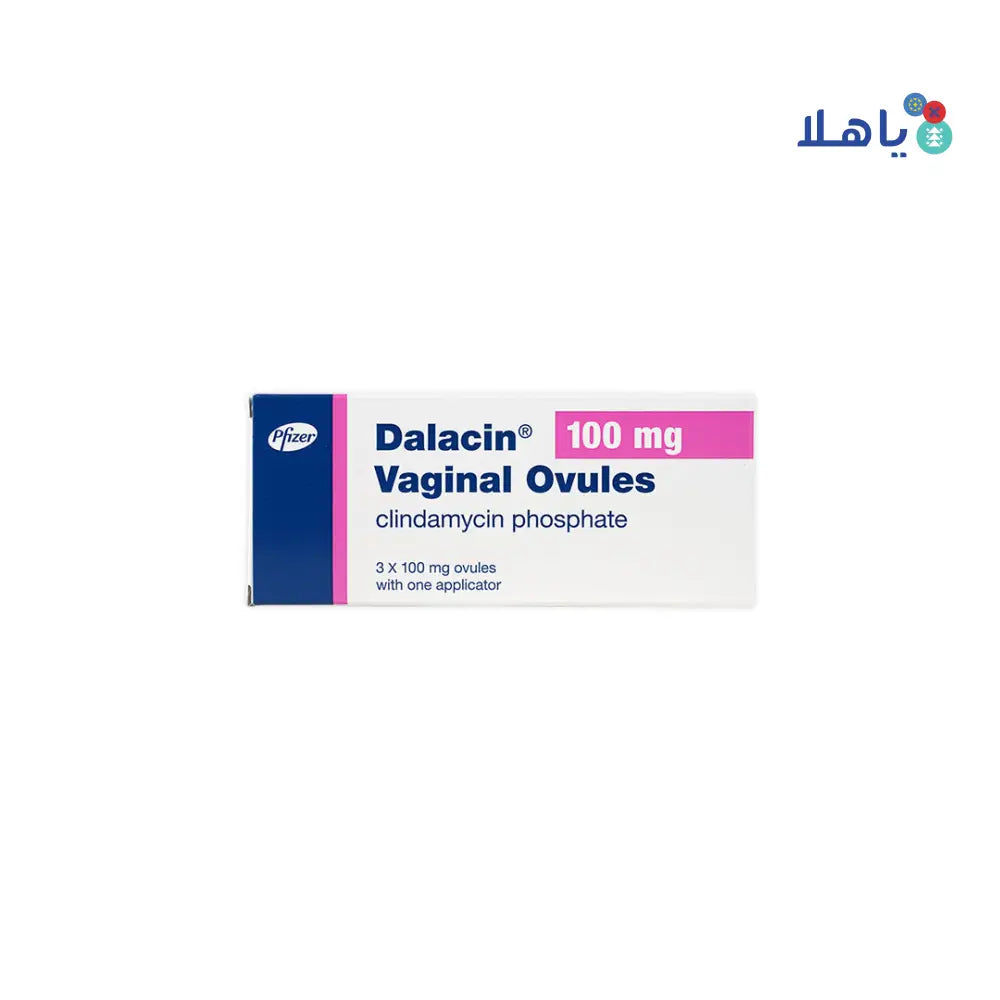 DALACIN 100MG VAGINAL 3 OVULES