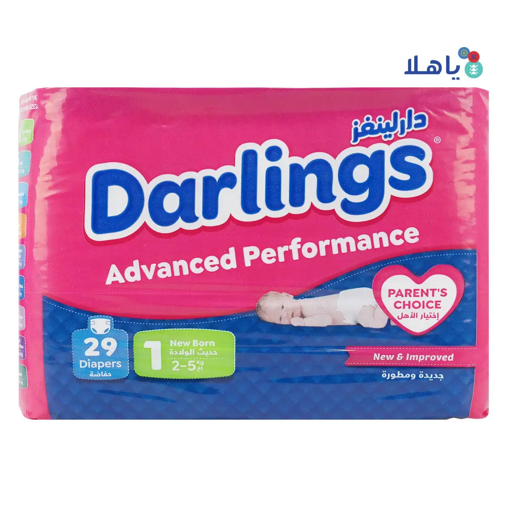 Darlings No.1 Baby Diaper 29pcs (2-5kg)