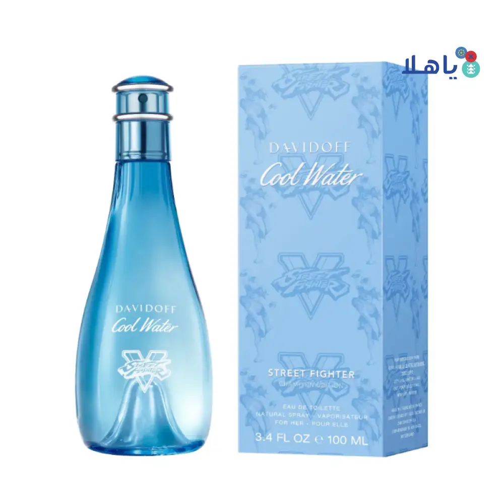 DAVIDOFF COOL WATER (STREET FIGHTER)FOR WOMEN EDT 100ML 1834