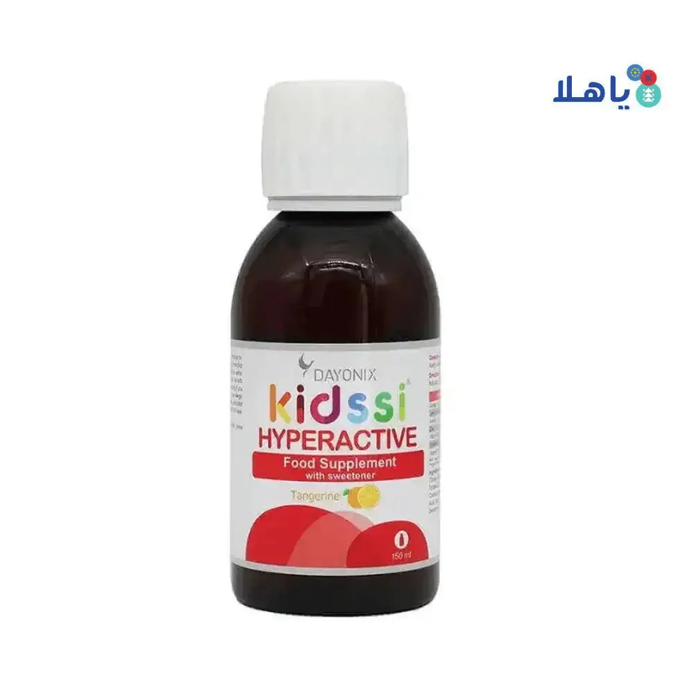 DAYONIX - DAYONIX KIDSSI HYPERACTIVE SYRUP 150ML - TANGERINE - Pharmazone - 