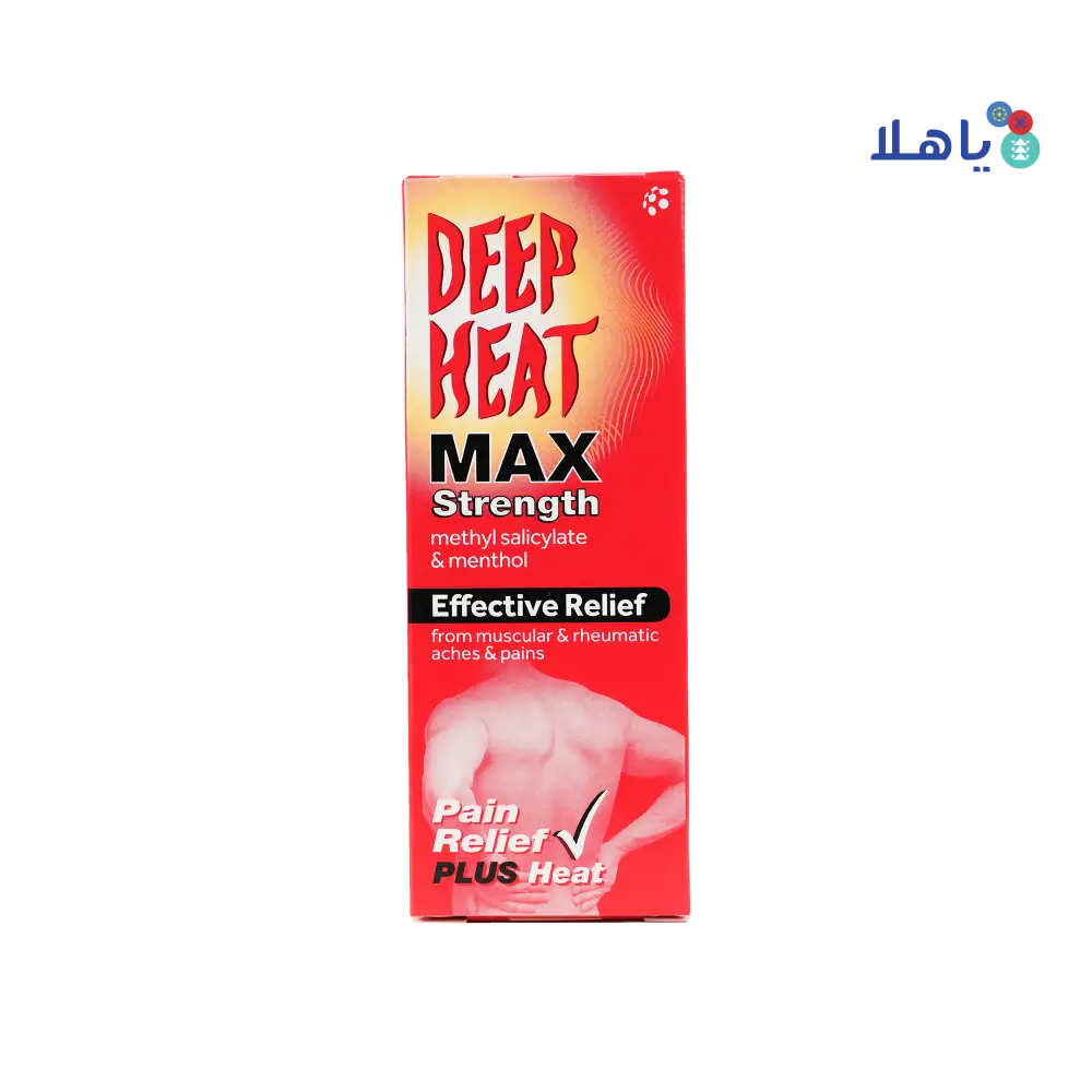 Deep Heat Max Strength Pain Relief 35g