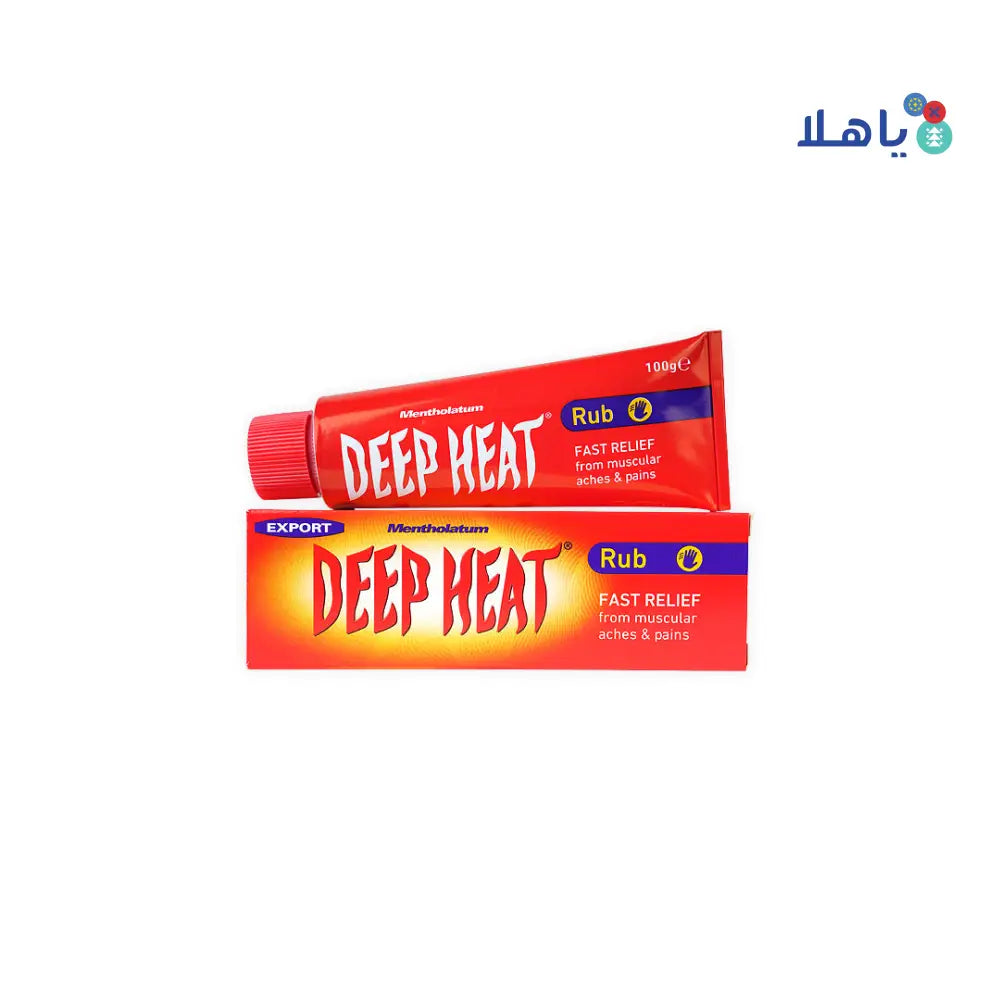 Deep Heat Rub Fast Relief Cream 100g