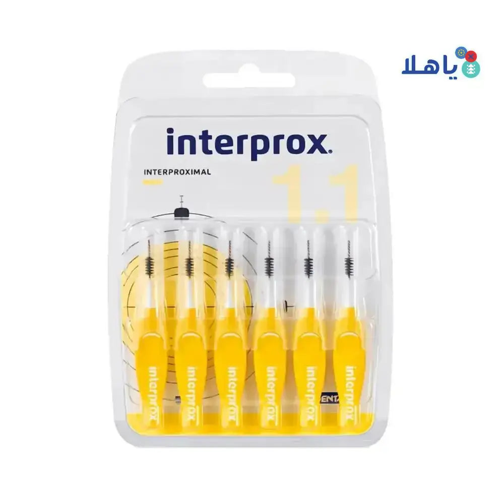 Dentaid - Dentaid Interprox Brush Yellow 1.1m Mini - Pharmazone - 