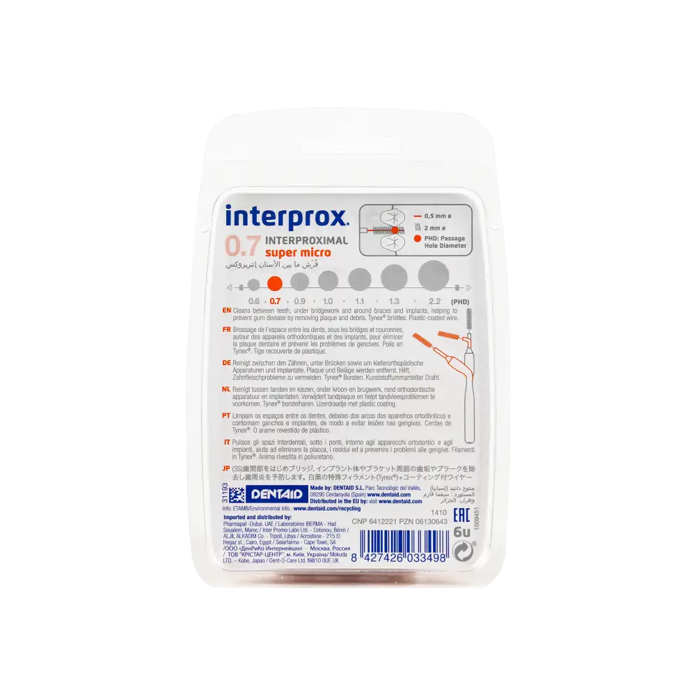 Dentaid Interprox Orange - Super Micro 0.7m