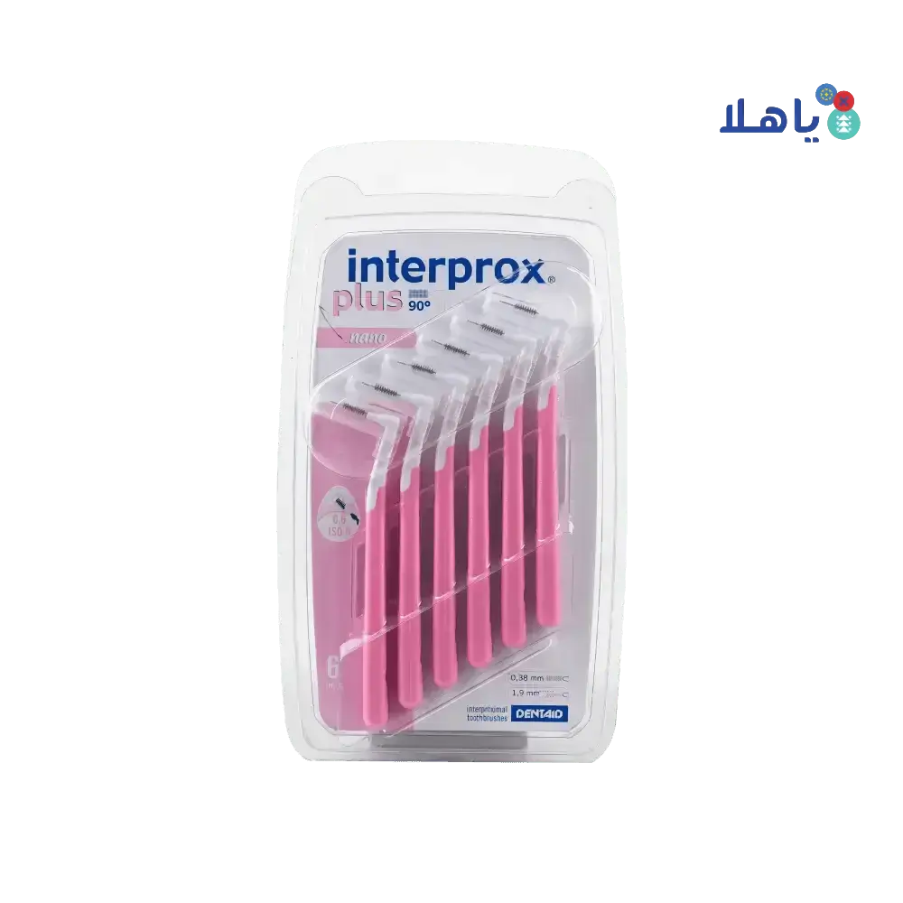 Dentaid - Dentaid Interprox Plus Pink 0.6m Nano - Pharmazone - 