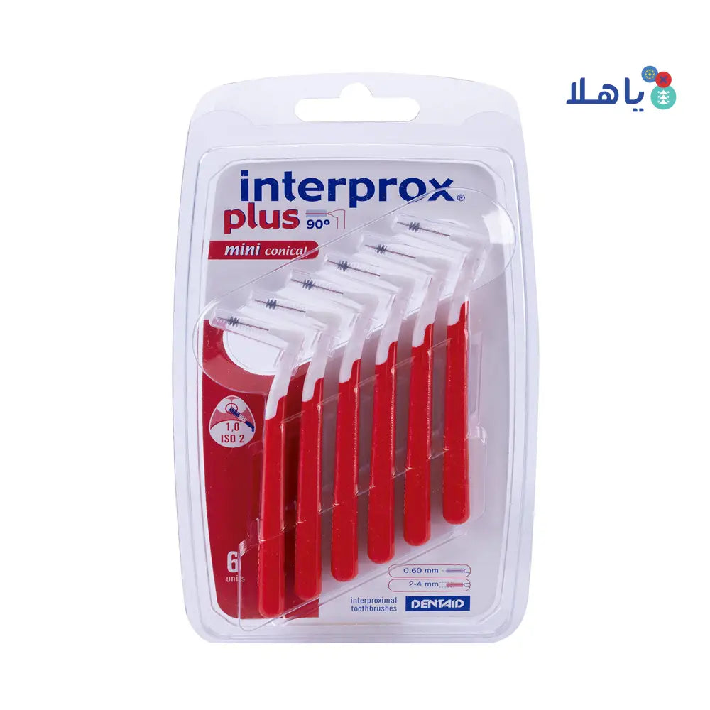 Dentaid Interprox Plus Red - Mini Conical 1.0 m