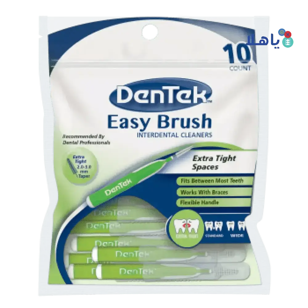 DENTEK - DENTEK EASY BRUSH EXTRA TIGHT SPACE 10PCS - Pharmazone - 