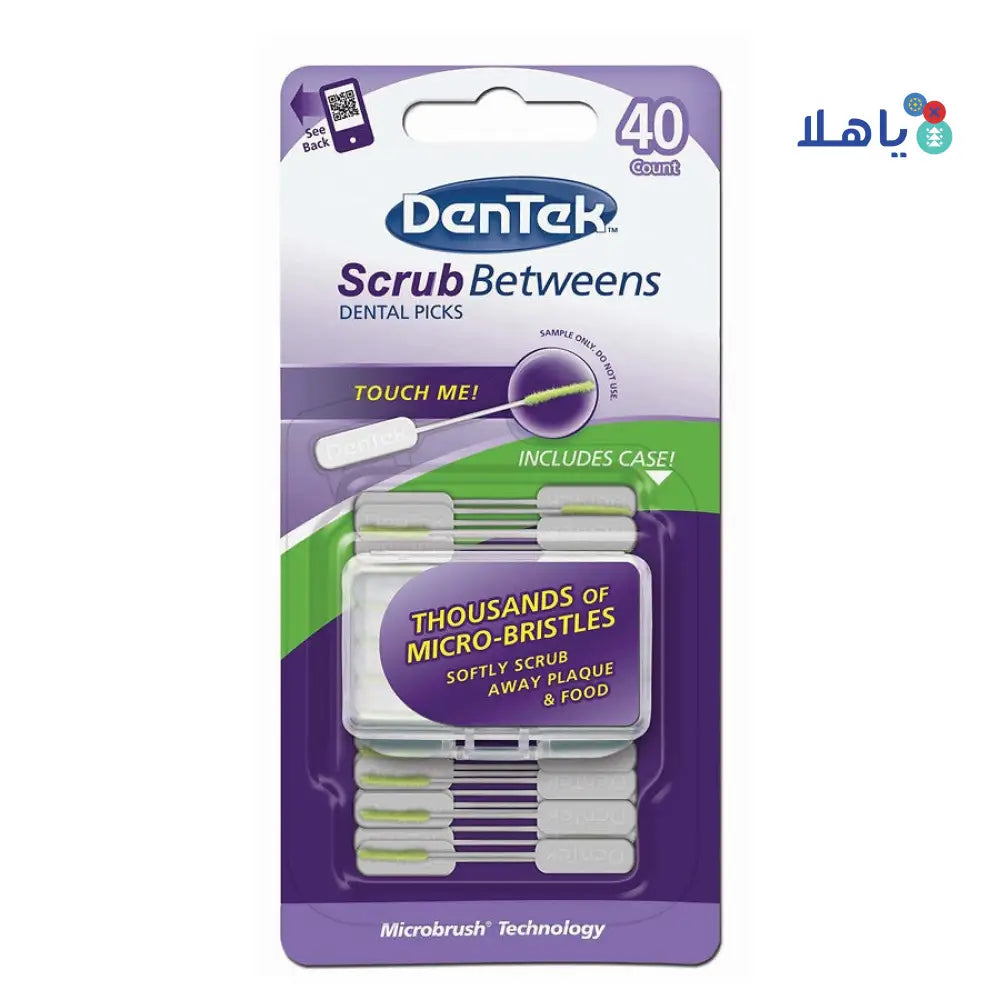 DENTEK SCRUB BETWEENS 40 PCS