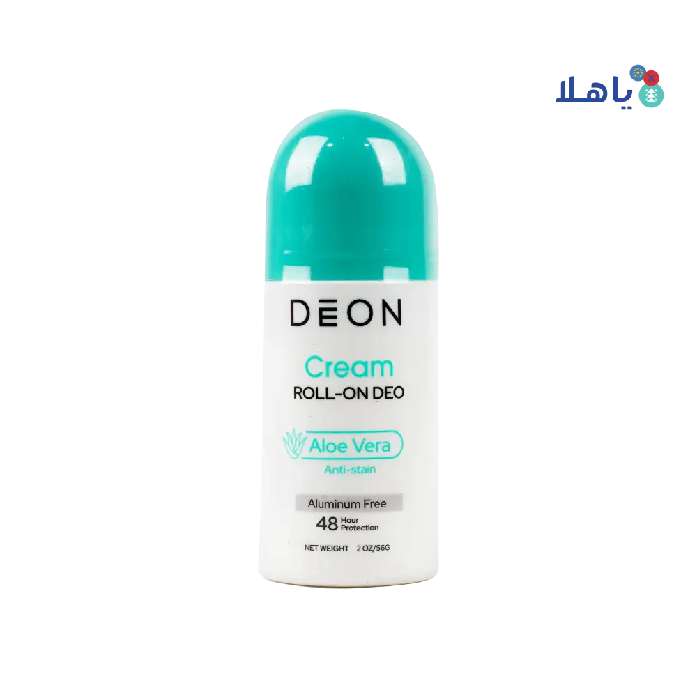 Deon Cream Roll-On Deo 48H 56g-Aloe Vera