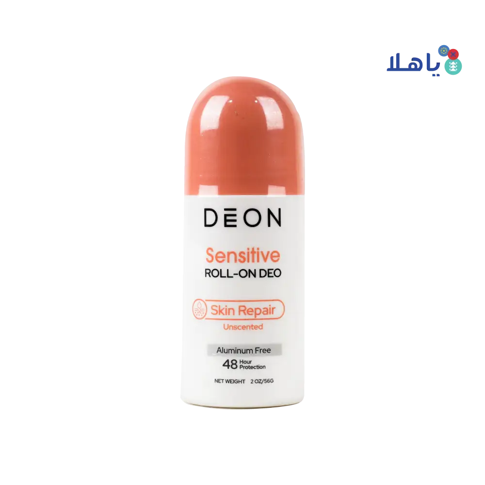 Deon Sensitive Roll-On Deo 48H 56g-Skin Repair