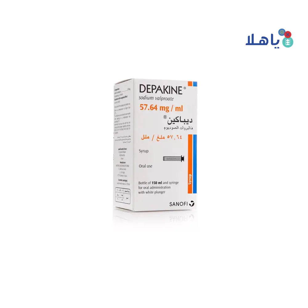 DEPAKINE 57.64/100ML SYRUP 150ML