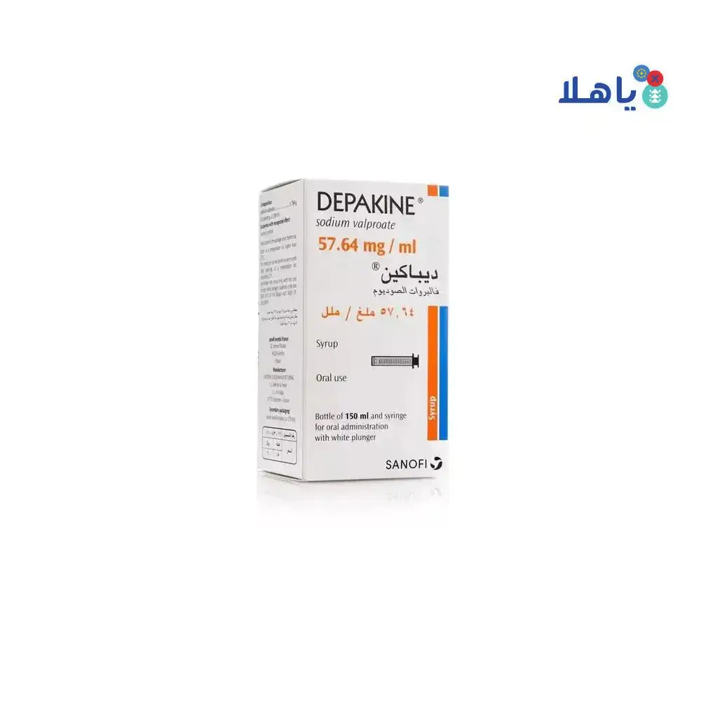 SANOFI Pharma - Depakine 57.64/100Ml Syrup 150Ml - Pharmazone - 