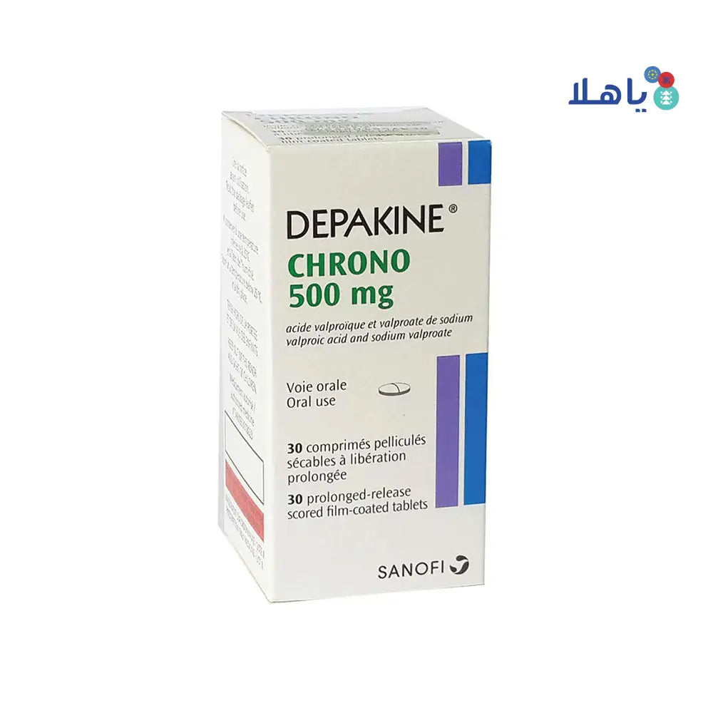 DEPAKINE CHRONO 500MG SR 30TAB