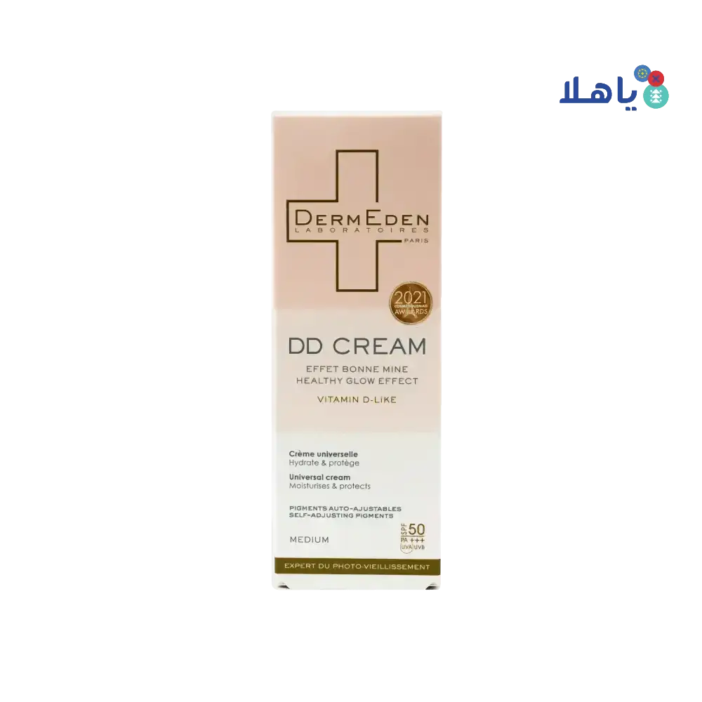 DERM EDEN - Derm Eden Dd Universal Cream SPF50 50Ml - Medium - Pharmazone - 