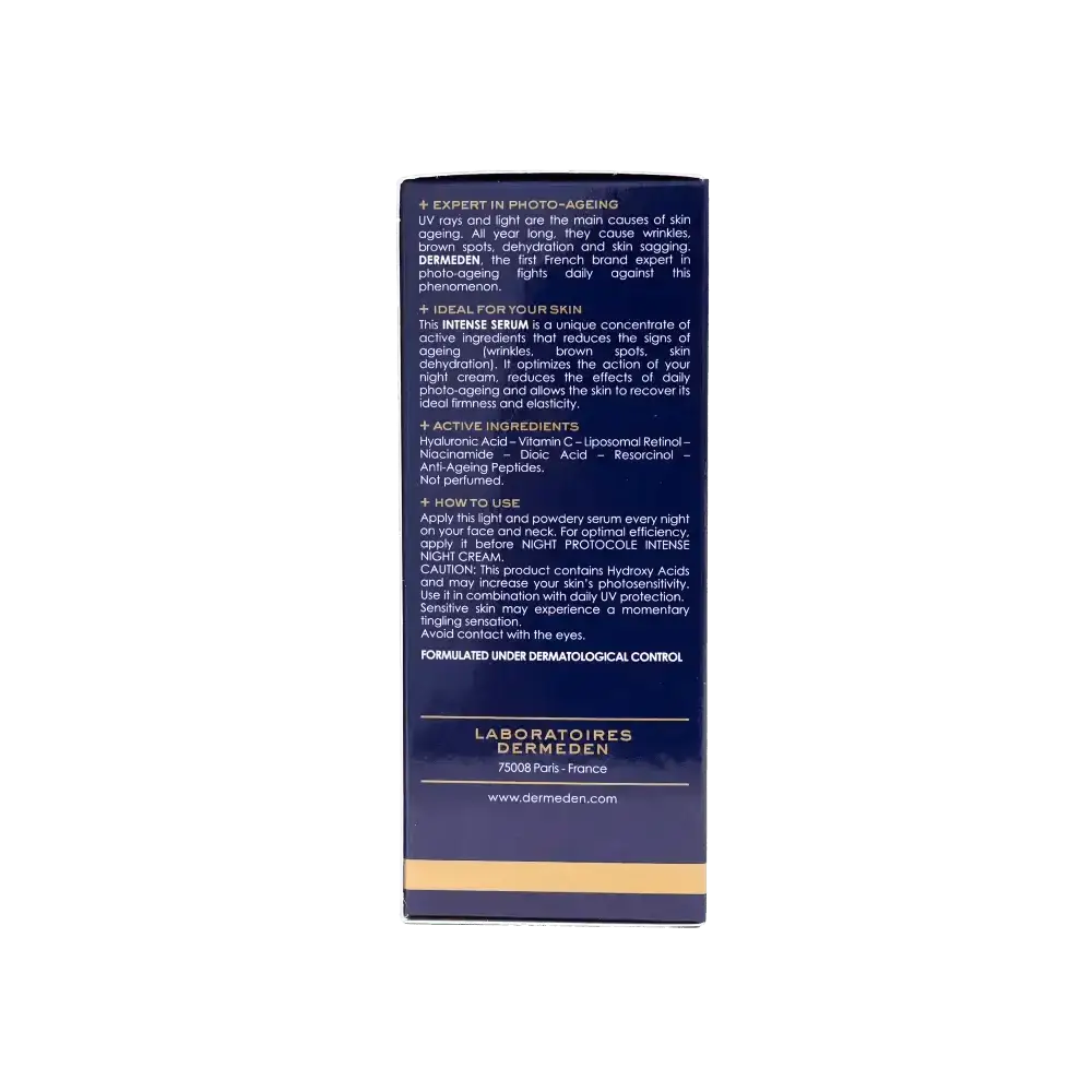 DERM EDEN - Derm Eden Night Protocole Intense Serum 30Ml - Pharmazone - 