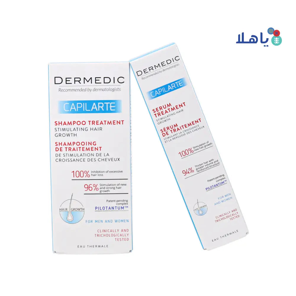 Dermedic Capilarte Shampoo + Serum Set